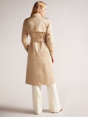 Ted Baker Natural Robbii Lightweight Trench Coat - Image 2 of 5
