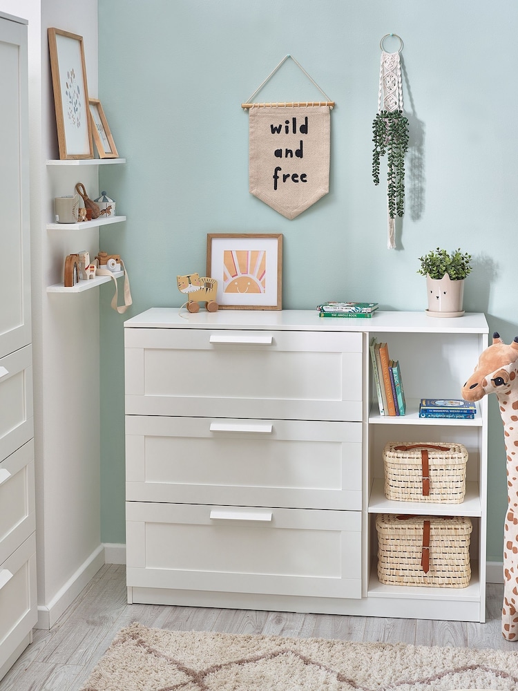 White Flynn Kids Chest of Drawers - Image 1 of 6