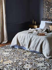Morris & Co. Grey Seaweed Rug - Image 2 of 4