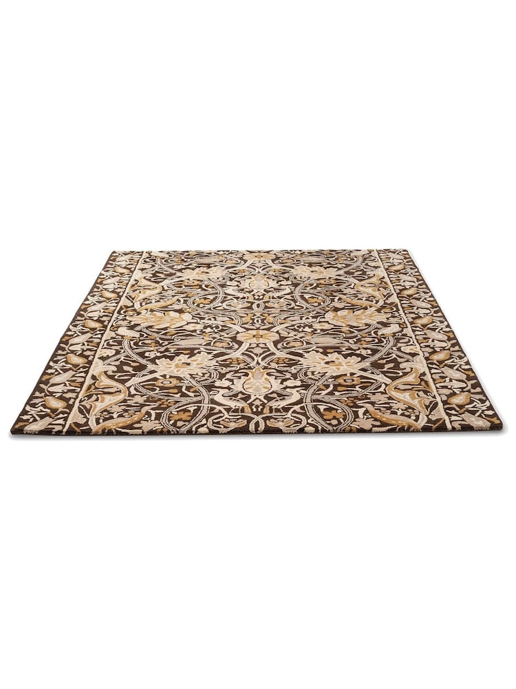 Morris & Co. Grey Seaweed Rug - Image 4 of 4 Morris & Co. Grey Seaweed Rug - Image 4 of 4
