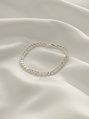 Silver Plated Premium Tennis Bracelet - Image 2 of 2