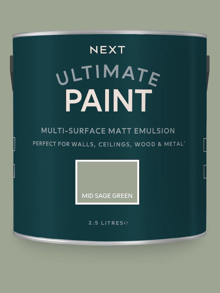 Mid Sage Green Ultimate® Multi-Surface Peel & Stick Paint Sample - Image 1 of 5