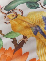 Wedgwood Cream Golden Parrot 100% Cotton Duvet Cover and Pillowcase Set - Image 3 of 3