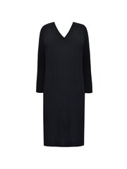 Live Unlimited Black Knitted V-Neck Dress - Image 5 of 5