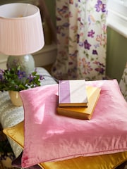 Laura Ashley Peony Pink Square Nigella Cushion - Image 1 of 3