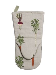 Sophie Allport Natural Homegrown 100% Cotton Oven Mitt - Image 2 of 2