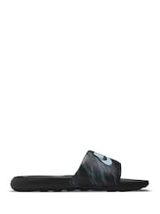 Nike Black Camo Victori One Sliders - Image 1 of 7