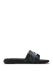Nike Black Camo Victori One Sliders - Image 3 of 7