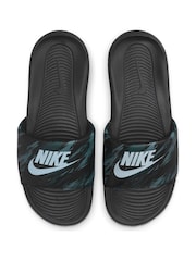 Nike Black Camo Victori One Sliders - Image 6 of 7
