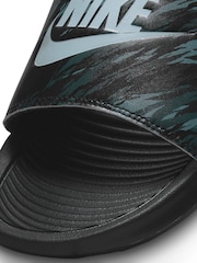 Nike Black Camo Victori One Sliders - Image 7 of 7