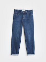 White Stuff Blue Denim Katy Relaxed Slim Jeans - Image 3 of 5