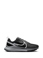 Nike Silver/Black Pegasus 4 Trail Running Trainers - Image 1 of 10