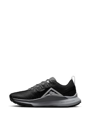 Nike Silver/Black Pegasus 4 Trail Running Trainers - Image 2 of 10