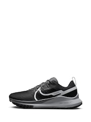 Nike Silver/Black Pegasus 4 Trail Running Trainers - Image 4 of 10