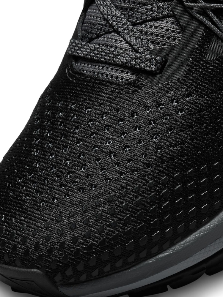 Nike Silver/Black Pegasus 4 Trail Running Trainers - Image 9 of 10