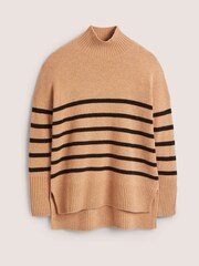 Boden Black Oversized High Neck Jumper - Image 5 of 5