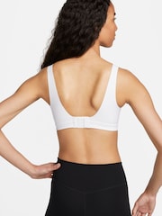 Nike White Dri-FIT Alpha High Support Padded Sports Bra - Image 2 of 8