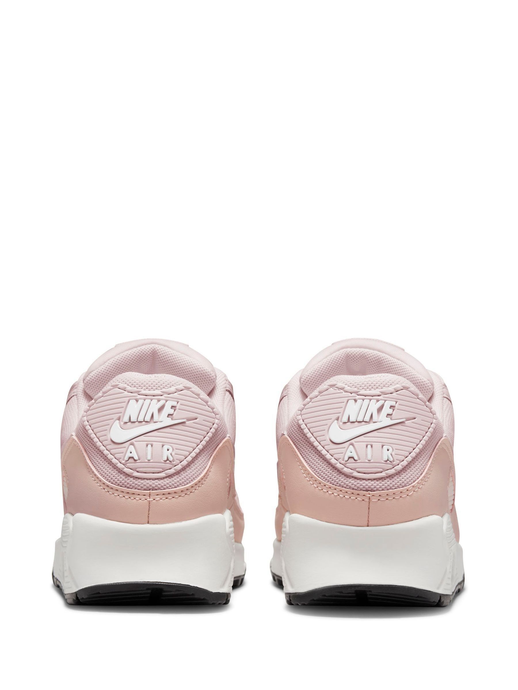 nike pink metallic air max 90