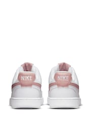 Белый/розовый - Низкие кроссовки Nike Court Vision - Image 6 of 10