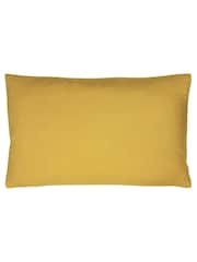 Furn Ochre Yellow 100% Cotton Mahal Geometric Polyester Filled Cushion - Image 2 of 4