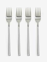 Silver 4 Piece Fork Hampton Stainless Steel Set - Image 2 of 2