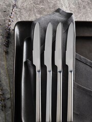 Silver Hampton Stainless Steel 4 Piece Knife Set - Image 1 of 2