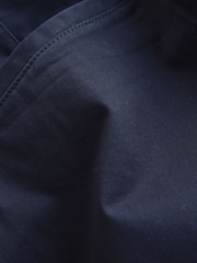 Navy Blue Slim Fit Belted Soft Touch Chino Trousers - Image 9 of 10