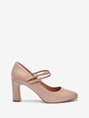 Nude Pink Standard/Wide Fit Forever Comfort® Mary Jane Shoes - Image 3 of 6