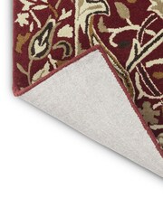 Morris & Co. Red Seaweed Rug - Image 2 of 4