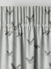 Laura Ashley Duck Egg Blue Animalia Embroidered Made To Measure Curtains - Image 6 of 9