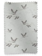 Laura Ashley Duck Egg Blue Animalia Embroidered Made To Measure Curtains - Image 9 of 9