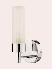 Laura Ashley Chrome Howard Bathroom Wall Light - Image 2 of 3