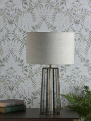 Laura Ashley Brass Star Table Lamp - Image 1 of 3