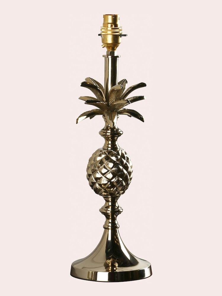 Laura Ashley Gold Penelope Pineapple Table Lamp Base - Image 3 of 3