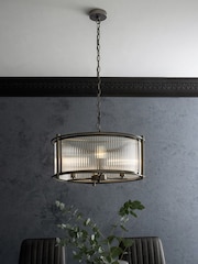 Pewter Hertford 3 Light Chandelier Light - Image 1 of 6