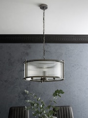 Pewter Hertford 3 Light Chandelier Light - Image 2 of 6
