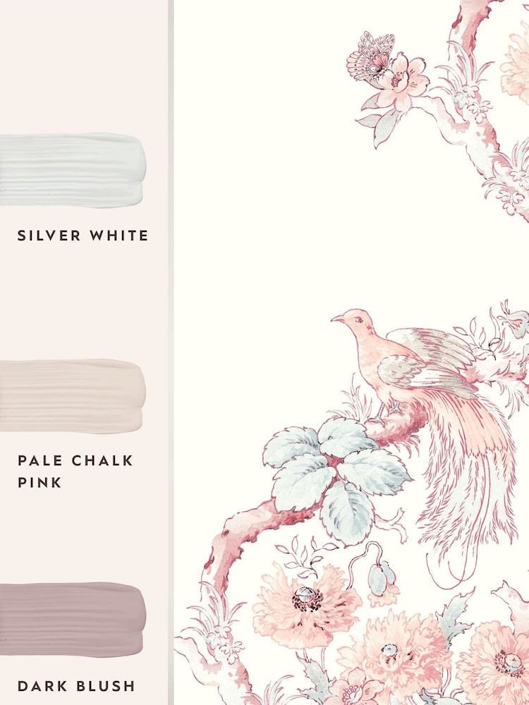 Laura Ashley Pink Birtle 3M Mural - Image 4 of 4