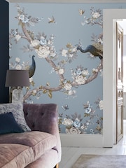 Laura Ashley Blue Belvedere 3M Mural - Image 1 of 4