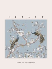 Laura Ashley Blue Belvedere 3M Mural - Image 3 of 4