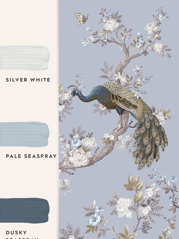 Laura Ashley Blue Belvedere 3M Mural - Image 4 of 4