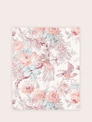 Laura Ashley Blush Pink Birtle 10M Wallpaper - Image 2 of 4