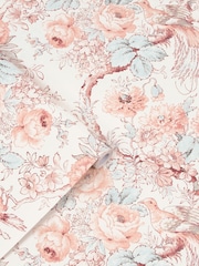 Laura Ashley Blush Pink Birtle 10M Wallpaper - Image 3 of 4