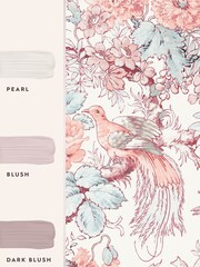 Laura Ashley Blush Pink Birtle 10M Wallpaper - Image 4 of 4