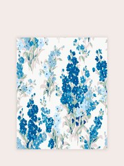 Laura Ashley Blue Stocks 10M Wallpaper - Image 2 of 4