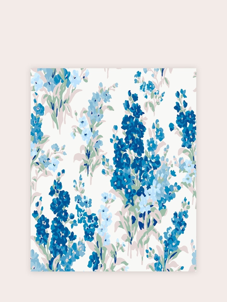 Laura Ashley Blue Stocks 10M Wallpaper - Image 2 of 4 Laura Ashley Blue Stocks 10M Wallpaper - Image 2 of 4