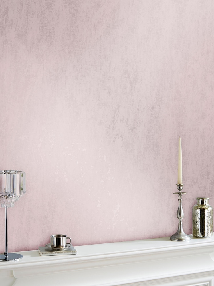 Laura Ashley Blush Pink Whinfell 10M Wallpaper - Image 1 of 4 Laura Ashley Blush Pink Whinfell 10M Wallpaper - Image 1 of 4