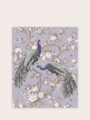 Laura Ashley Pale Iris Purple Belvedere 10M Wallpaper - Image 2 of 4