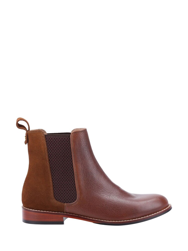 Hush Puppies Brown Chloe Slip-On Ankle Boots - Image 1 of 4