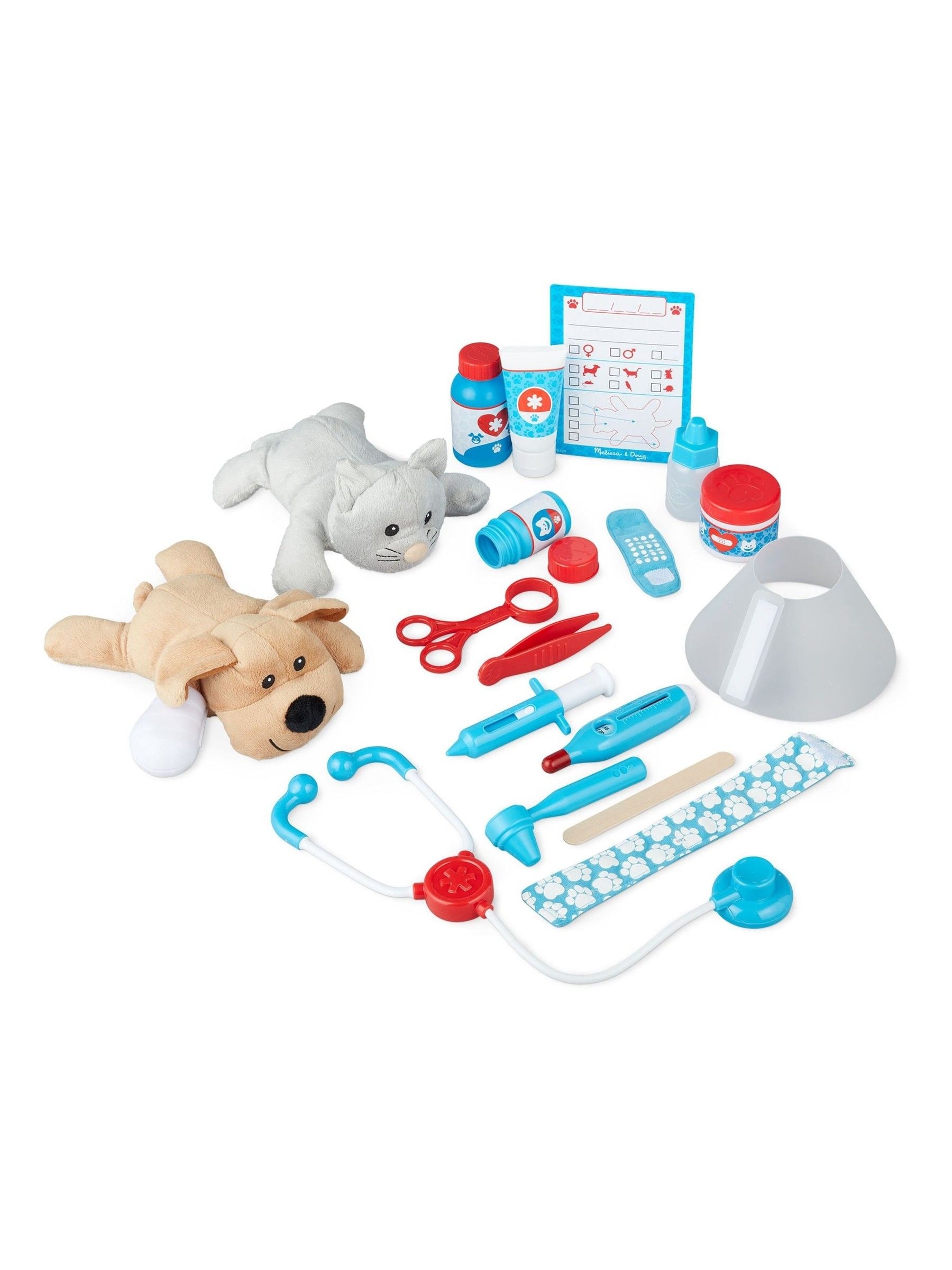 Buy Melissa Doug Multi Examine Treat Pet Vet Play Set from the Next UK online shop
