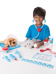 Melissa & Doug Multi Examine Treat Pet Vet Play Set - Image 7 of 12